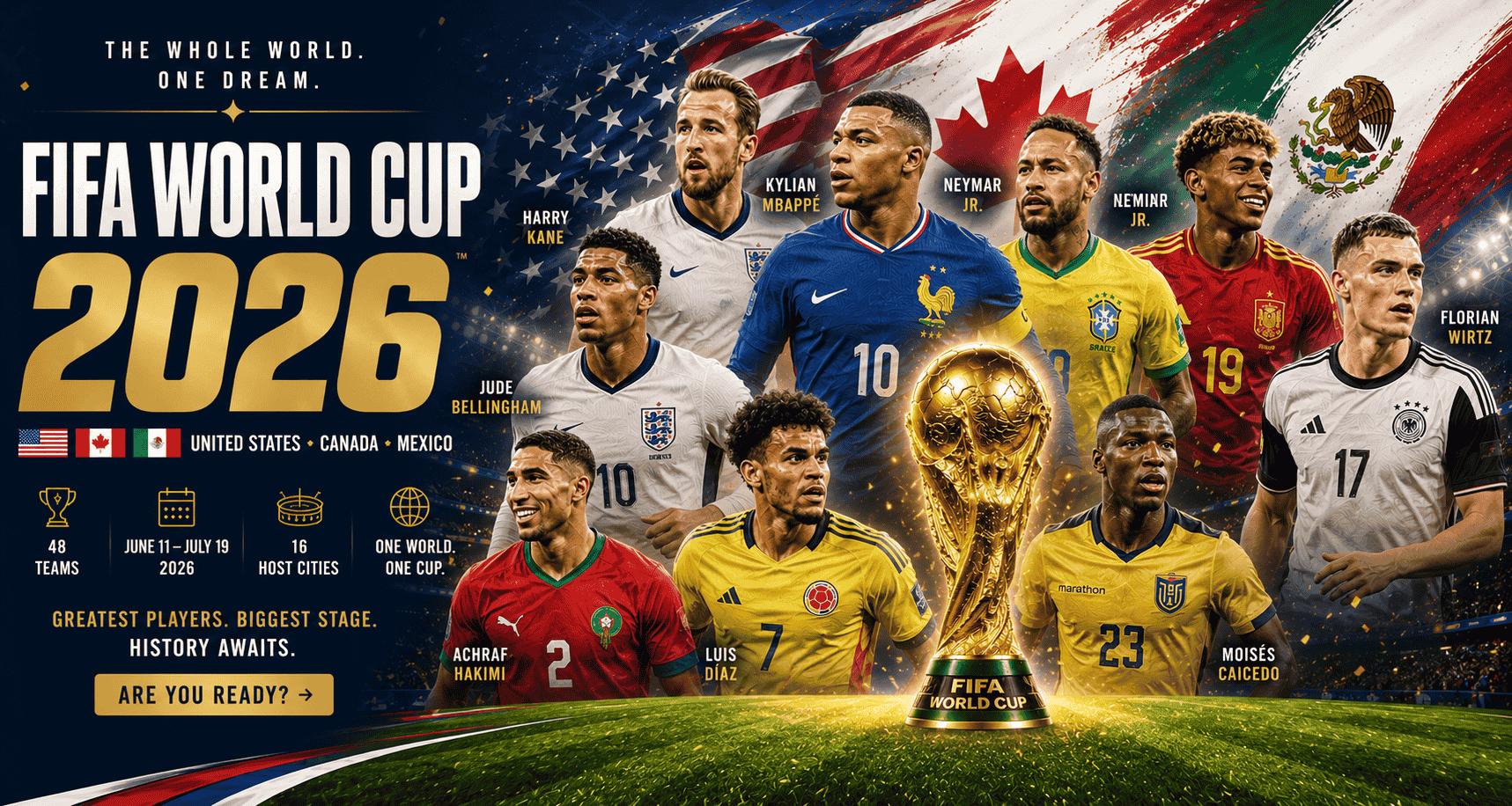 Watch World Cup 2026 in 4K Ultra HD on the best UK IPTV service
