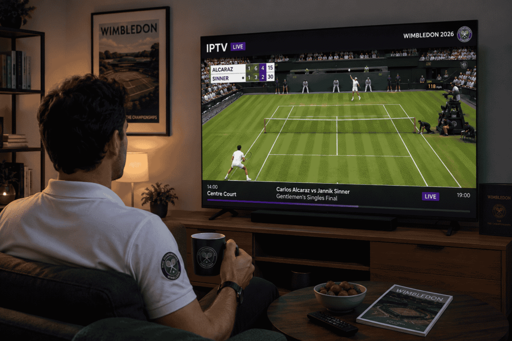 IPTV Wimbledon 2026: Watch Every Match Live in Full HD 2 iptv wimbledon 2026 live stream smart tv grass court uk